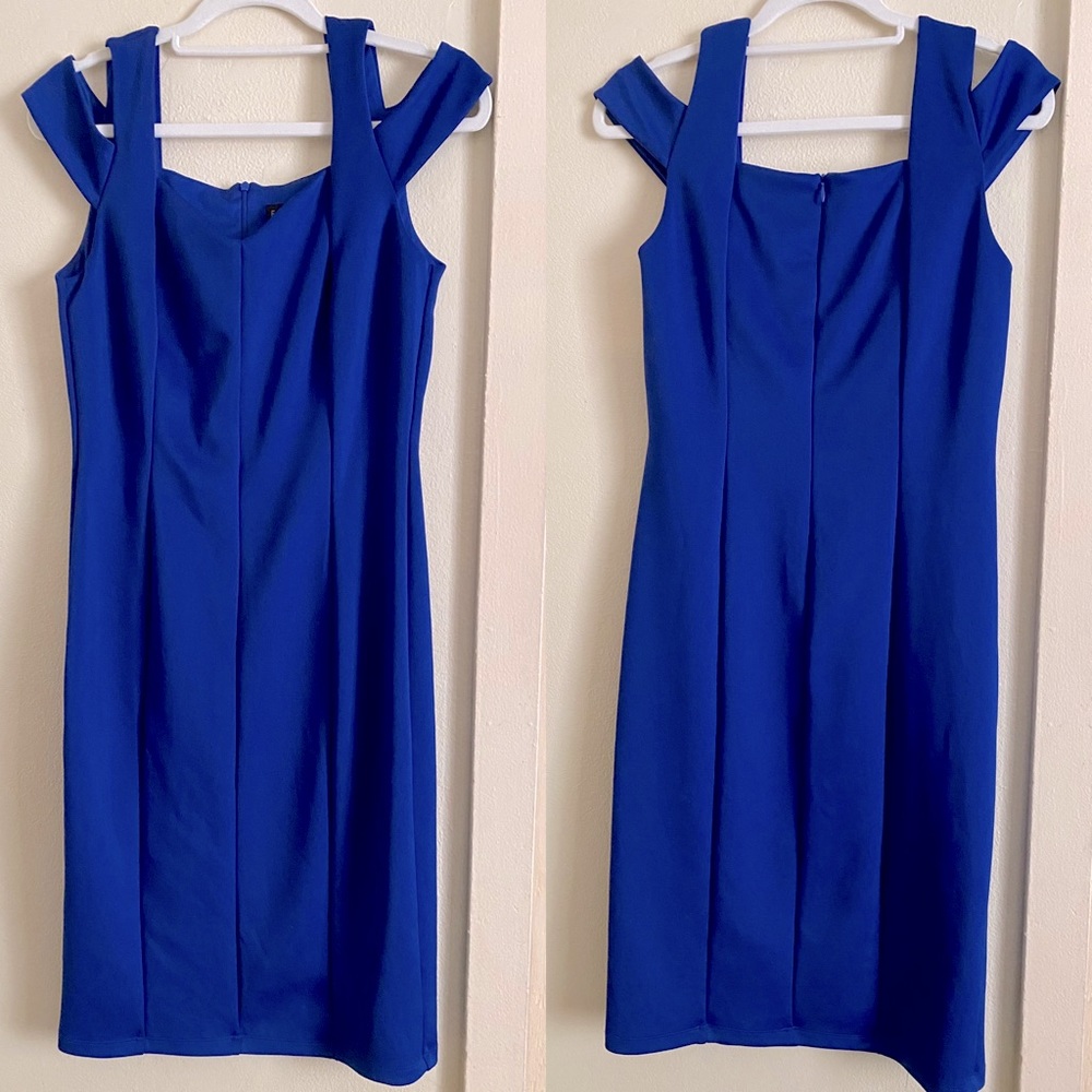 Enfocus Royal Blue Cocktail Party Dress
